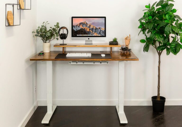 ergonomic office setup