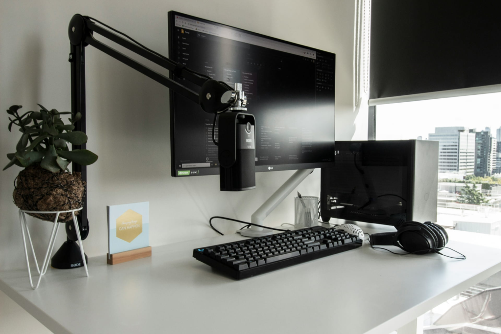 ergonomic monitor arm