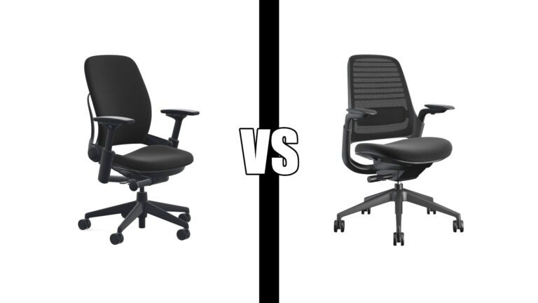 steelcase leap vs series 1