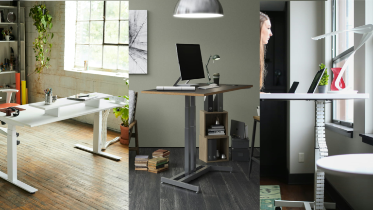 standing desk cable management